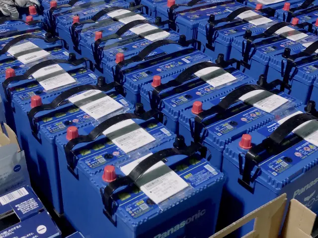 雷神プレミアムパルス充電を施行したカーバッテリー。レッカー、ジャンピング保険付きサービスの画像