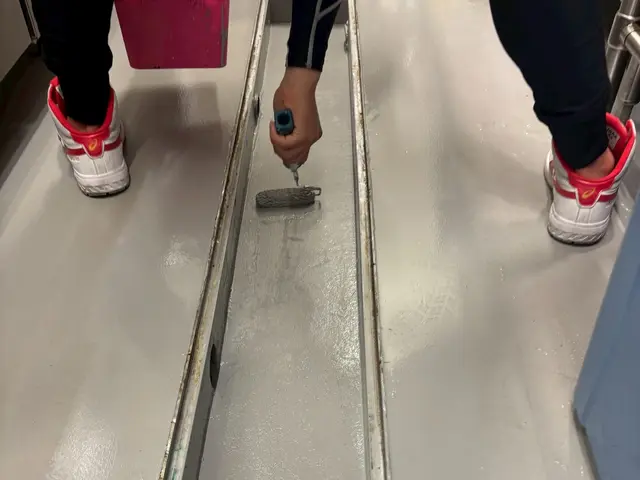 側溝掃除。サービスの画像