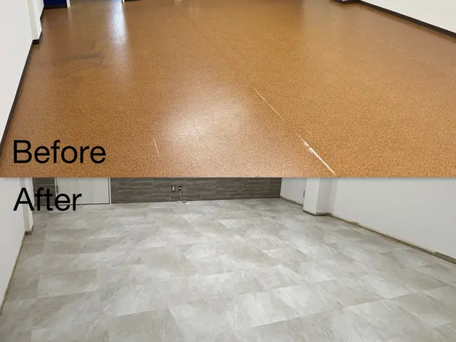 1000件以上の床施工経験者が行う、住宅・小規模店舗向けクッションフロア張替サービスの画像