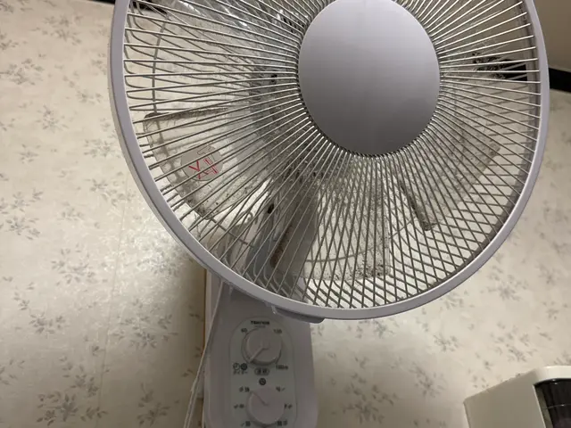 壁掛け扇風機の取付サービスの画像