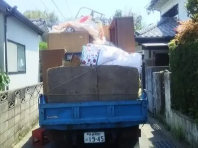 《クレジットカード利用可 ♪》２トントラック積み放題の不用品回収　長崎の地域密着サービスの画像