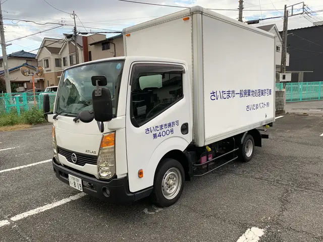 《地域密着》中身も一緒に回収処理可能◎女性スタッフ同行OK！損害保険加入済サービスの画像