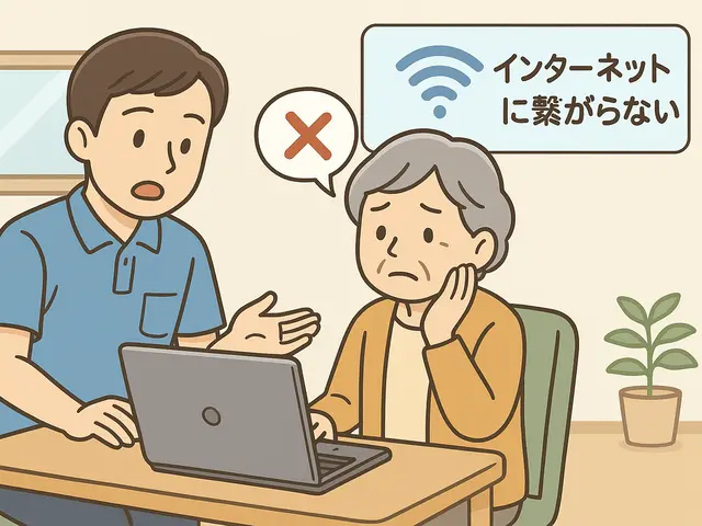 インターネット設定お任せください！丁寧な対応で安心をお届けサービスの画像