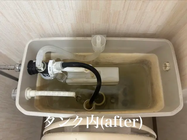 【年中無休で対応】タンク内も対応可◯気になるカビや臭いに◯損害保険もありサービスの画像