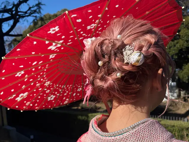 ◆実技コンテスト多数入賞◆正式である実技免許取得◆リピーター多数◆2枠限定着付けサービスの画像