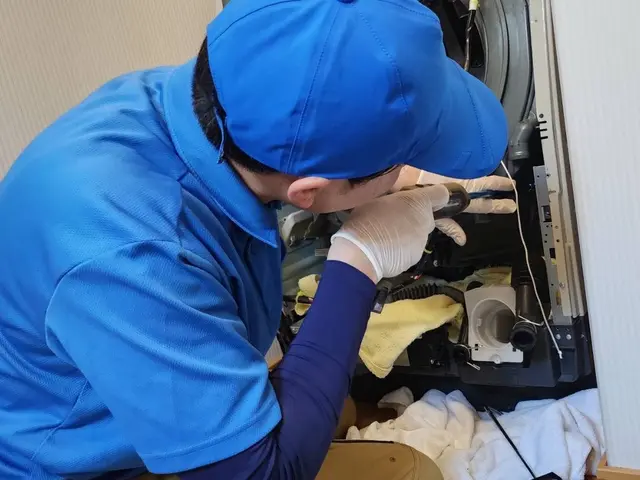 弘前☆【ドラム分解洗浄】乾燥機能改善！地元で安心♪笑顔で対応◎損害保険加入済みサービスの画像
