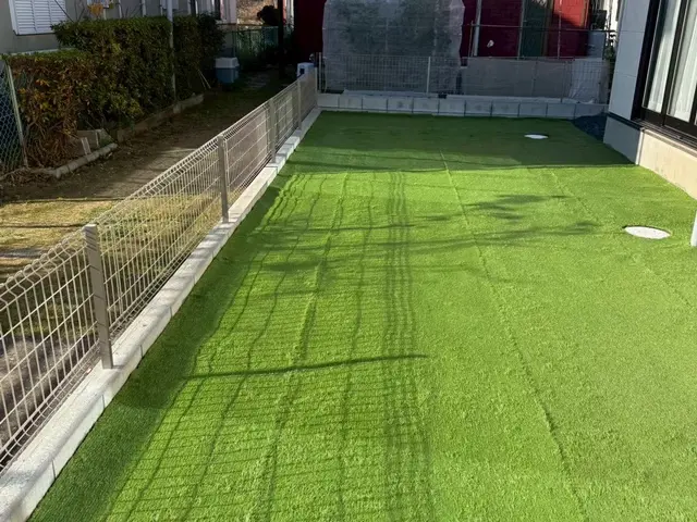 快適人工芝のお庭づくりサービスの画像