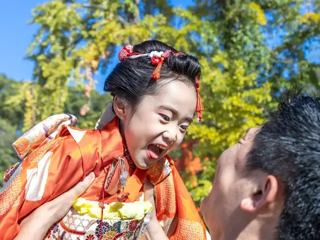 【自然体の七五三撮影】　大切な家族の笑顔、ふとした瞬間を撮影します