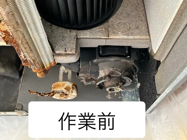 家庭用天井埋込みエアコンオーガニック洗剤クリーニング（1・2方向）サービスの画像