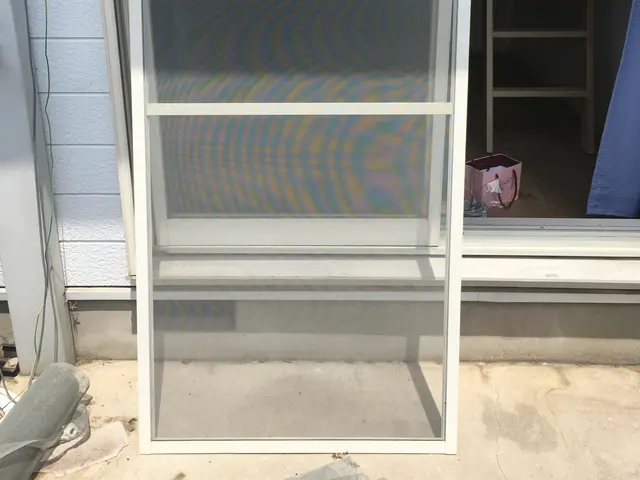 好評の網戸張替え！目の細かい24メッシュ使用で見た目スッキリ！サービスの画像