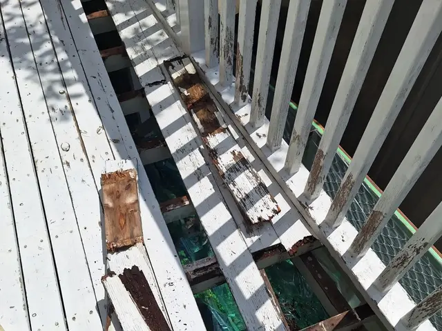 ウッドデッキ補修・部分張り替えなどご相談下さい。サービスの画像