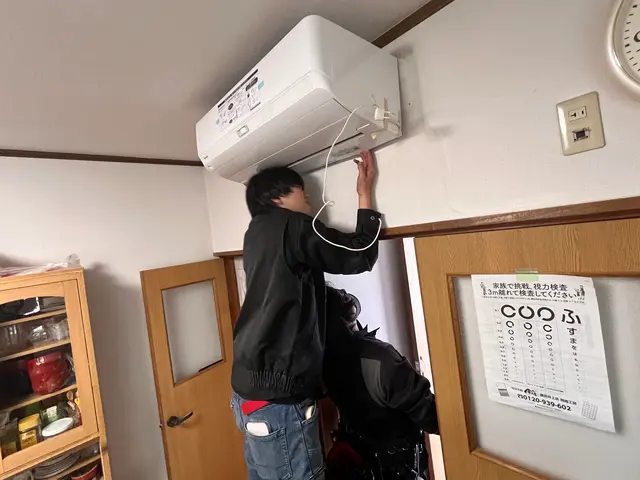 エアコン取付取り外し豊田市！岡崎市！迷ったらこちらへ！！！！サービスの画像