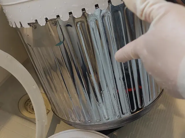 洗濯機の簡易洗浄、分解洗浄、一生懸命やってます。お客様の笑顔が見たいです！サービスの画像