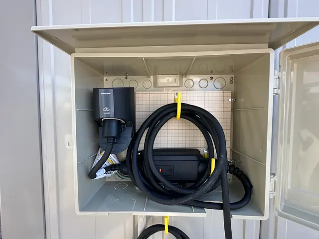 電気自動車専用充電コンセントサービスの画像