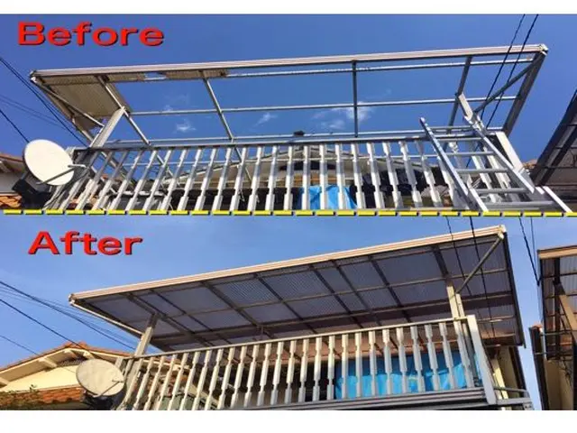 パネルや波板の交換、脱着のみでもOK♩まずはお問い合わせください♩サービスの画像