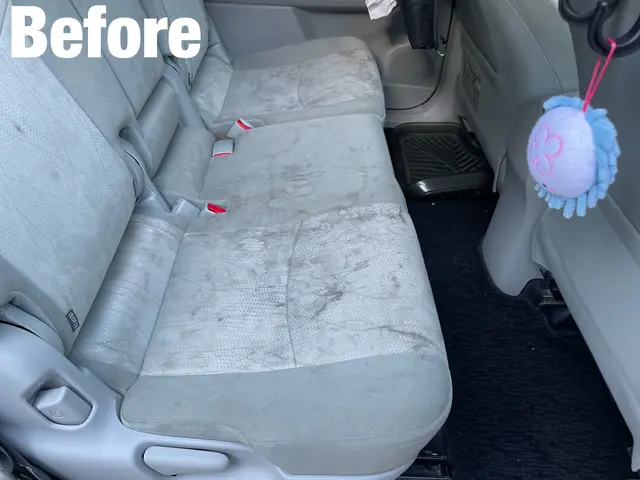 口コミ高評価★車内クリーニング｜ニオイ・汚れ・シミを専用機材で除去します！サービスの画像