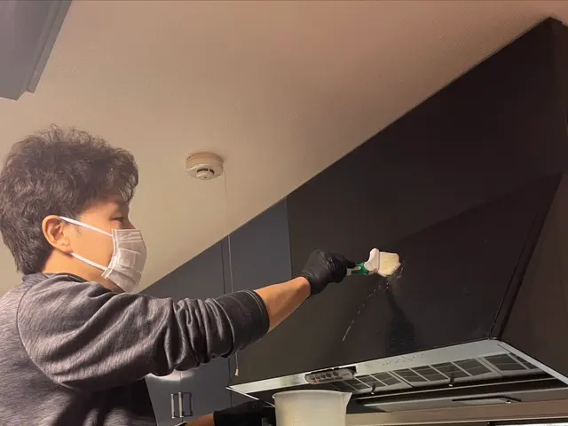 レンジフード油取りクリーニングサービスの画像