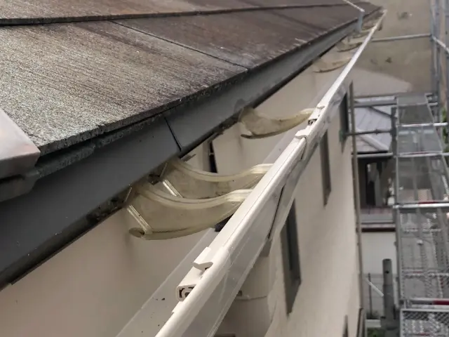 雨樋の修理・交換・清掃はお任せ下さい。自然災害調査士が対応サービスの画像