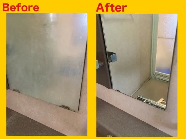 【小江戸川越発】カビや水アカを徹底除去します★鏡コーティング無料★サービスの画像