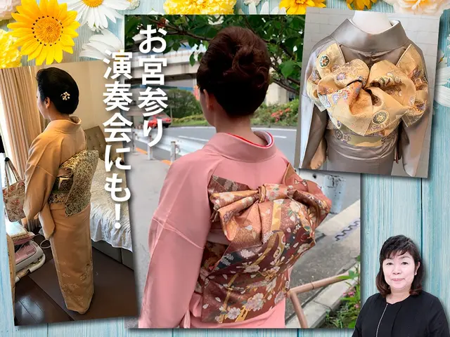 楽で着崩れしない美しい着付けとヘアセット！和髪も洋髪も新日本髪もお任せ下さい！サービスの画像