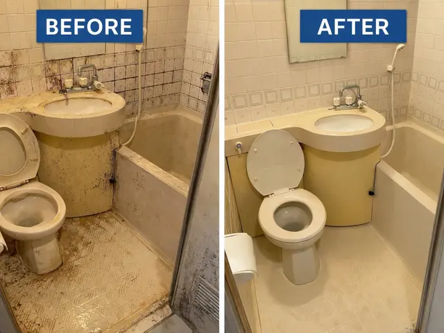 空室ハウスクリーニング｜エアコン内部洗浄1台＋床WAXコミコミプラン！サービスの画像