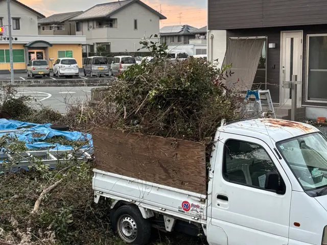 庭の木、伐採お任せください！サービスの画像