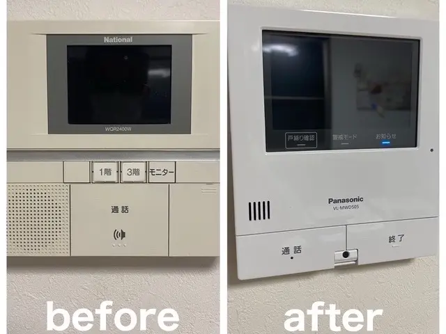 ◆第二種電気工事士の女性スタッフ帯同◆ご自宅内の取り付け作業もご安心くださいサービスの画像