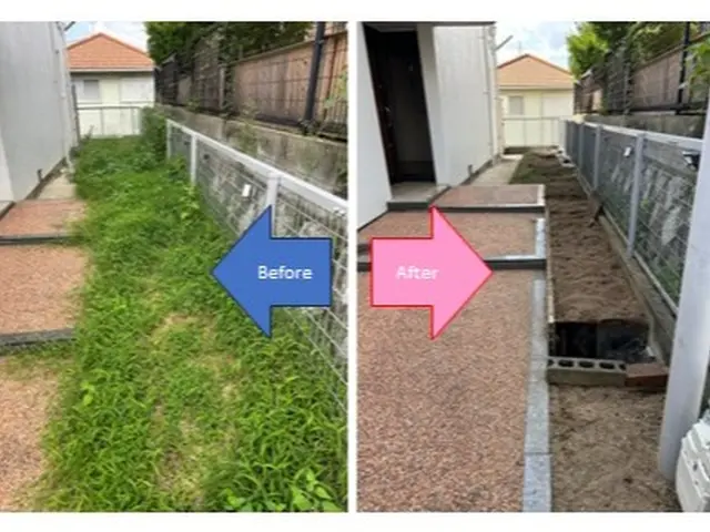 【現金決済の方：除草剤無料】明るく誠実に丁寧な草むしり｜明朗会計｜剪定対応サービスの画像