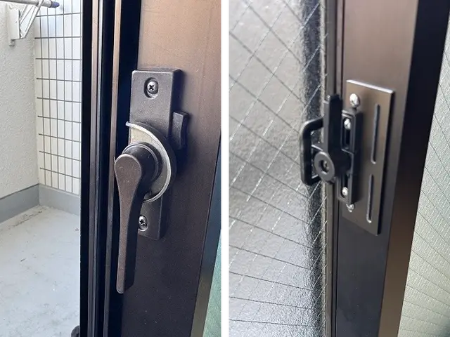 窓の鍵（クレセント錠・カムラッチハンドル）の交換サービスの画像