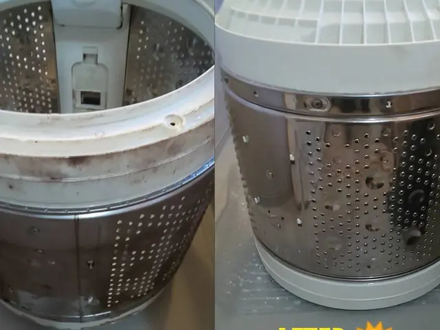 縦型洗濯機分解洗浄！黒カビ、洗剤カス除去サービスの画像