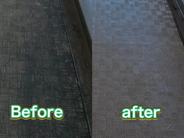 『ベランダ清掃』高圧洗浄機を用いてベランダ、室外機周り、窓など綺麗に仕上げます♪サービスの画像