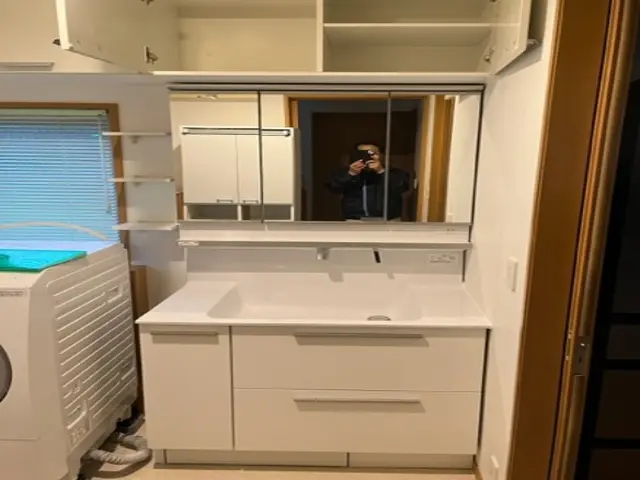 洗面台交換【2024くらしのマーケットアワード入選！】クレカ/QRコード決済対応サービスの画像