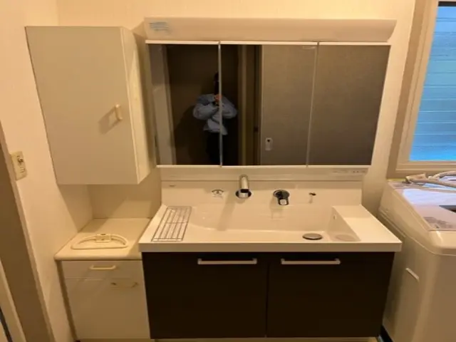 洗面台交換【2024くらしのマーケットアワード入選！】クレカ/QRコード決済対応サービスの画像