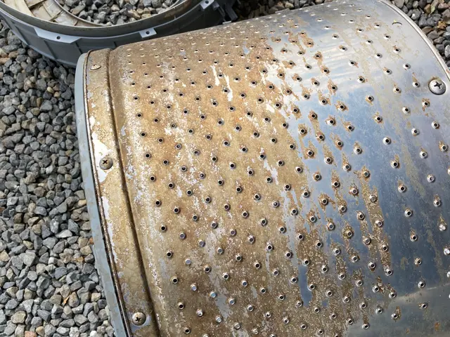 ドラム式洗濯機、分解洗浄　★乾燥の時間が長くなれば掃除のサインです！サービスの画像