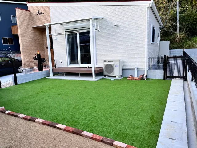 人工芝施工ならお任せ下さい！当日仕上げ！アフターフォローも万全◎サービスの画像