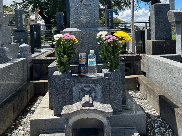 【千葉県　茨城県　埼玉県】お墓参り代行致します。真心込めて代行させて頂きまサービスの画像