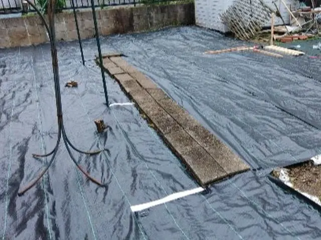 毎年伸びる雑草をシャットアウト！悩みの草むしり解消！サービスの画像