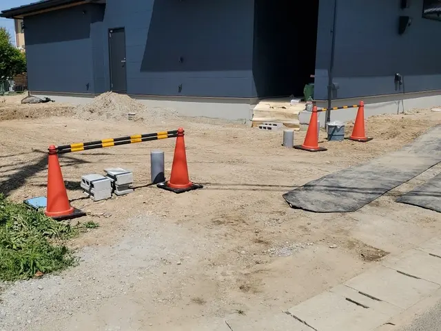 駐車場の施工/ 駐車場の土間コンクリート施工サービスの画像