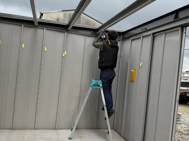 ☆物置の解体&撤去&回収☆中身の不用品回収も対応可能☆軽トラ〜2tトラックで対応サービスの画像