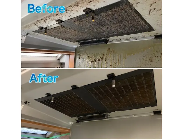 人気の換気扇、キッチン【除菌＆コーティング仕上】蓄積汚れ、お任せくださいサービスの画像