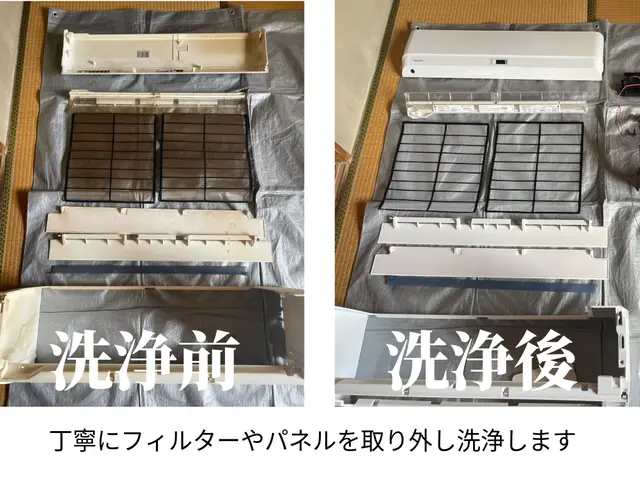 表からは見えないカビを撃退！エアコンを徹底洗浄して健やかな生活をお届けします！サービスの画像