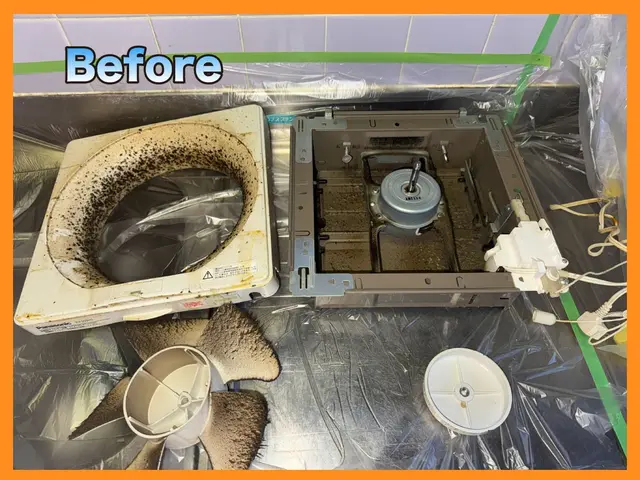 【追加料金なし】換気扇（レンジフード）の油汚れをスッキリ！ピカピカに！サービスの画像