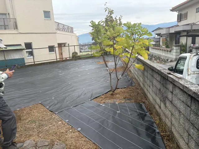 草刈り【防草シート】現地見積無料サービスの画像