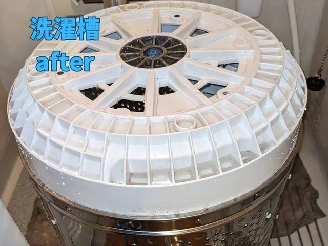 タテ型限定。当店は洗濯機クリーニングには定評があります。お任せください！サービスの画像