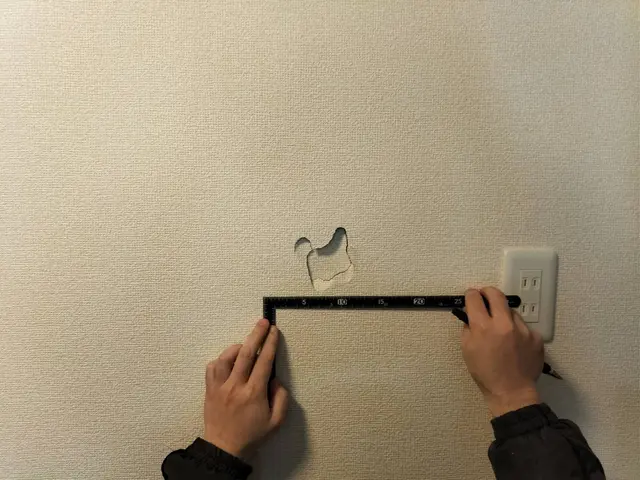 『女性スタッフ同行』壁穴の補修で高評価多数！仕上がり重視で安心◎サービスの画像