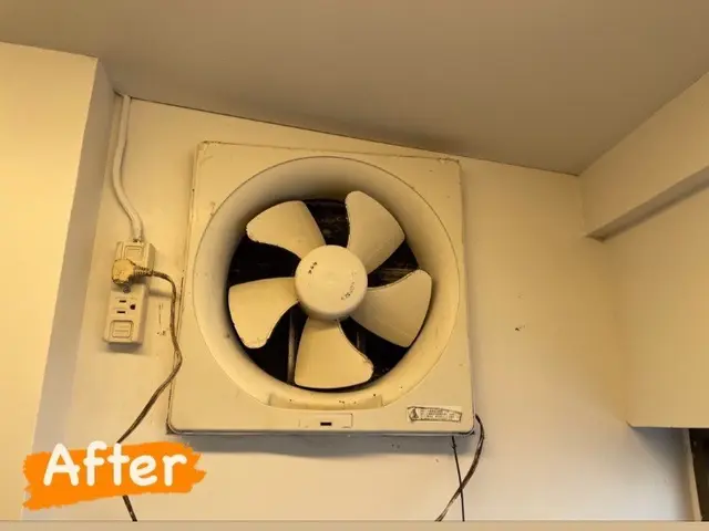 レンジフード（換気扇）クリーニング / プロペラタイプサービスの画像