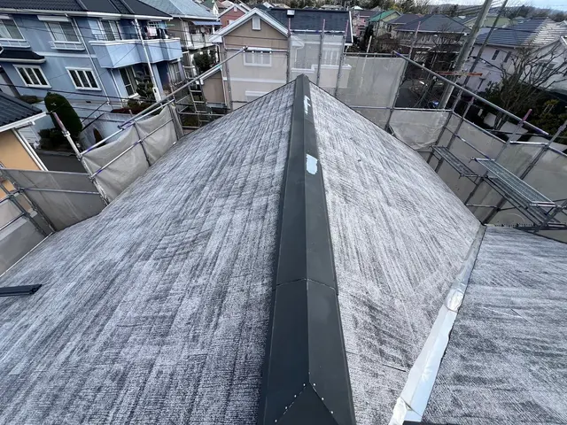 ガルバニウム板金断熱材入りででお家長持ち夏は涼しく冬は暖かくサービスの画像