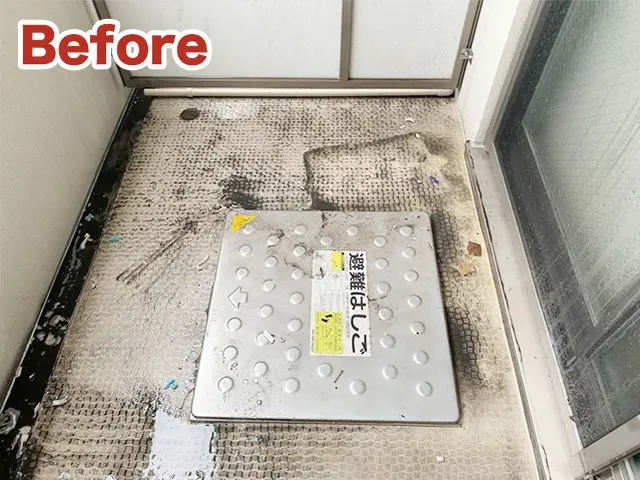 ☆カレンダーの空きご確認下さい☆【ベランダ、バルコニークリーニング】サービスの画像