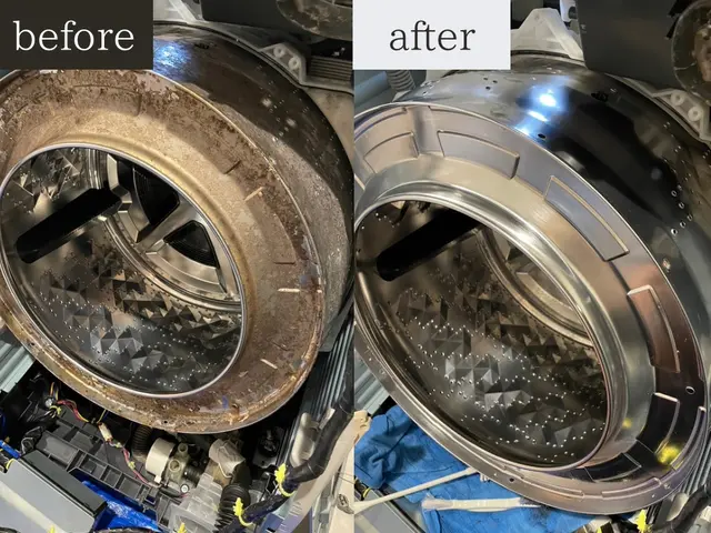 【4大メーカー全て対応☆】分解洗浄で乾燥機能改善♪店長か副店長が必ずお伺い☆サービスの画像