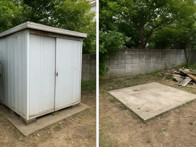 物置解体、撤去、物置内の物も同時回収可能！どんな状態でもお気軽にご相談ください♪サービスの画像